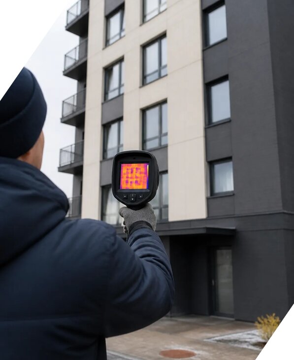 Тепловизионное обследование зданий в Туле от 5085 р. | ЭкспертизаРоссия